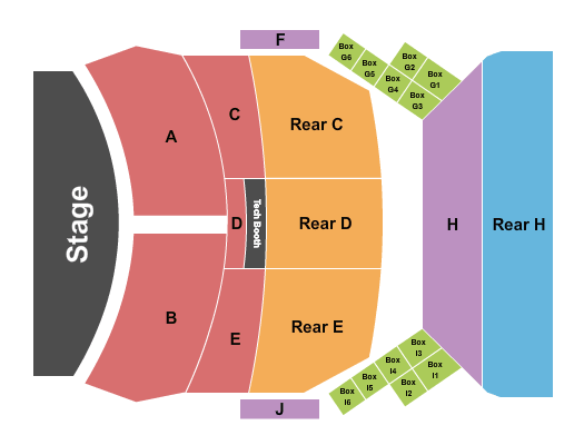 Charleston Music Hall The Nutcracker Seating Chart